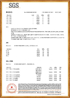 封箱膠SGS測試報告（中文版）