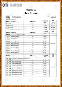 檢測報告